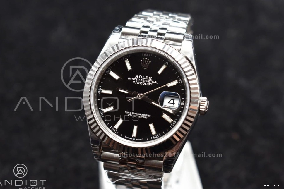 Dial Edition 904L SS 41 1:1 Steel 392 126334 Jubilee DateJust Bracelet VS on Black Best Youthful Stick VSF 0810